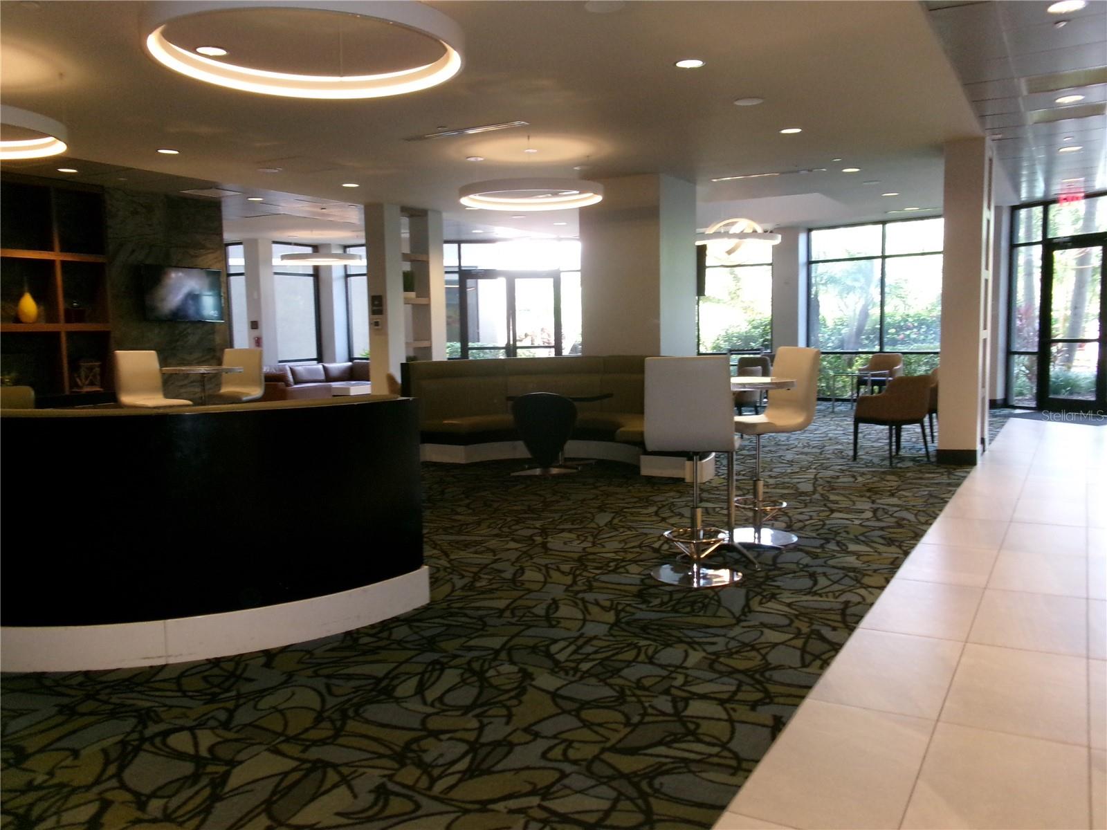 One of many Meeting areas to greet and relax indoors! - 14501 GROVE RESORT AVE #1612, WINTER GARDEN