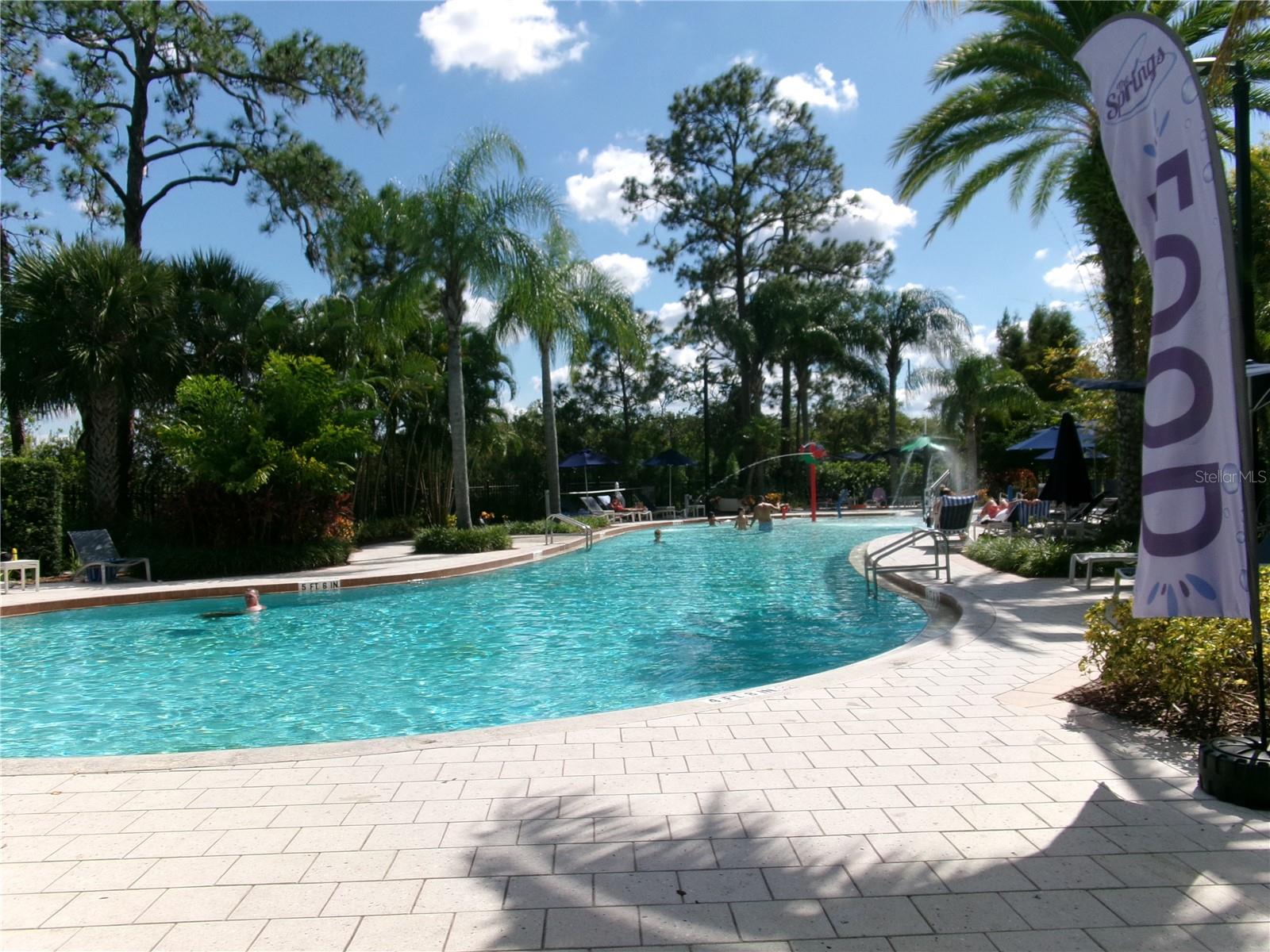 The Springs area has HUGE swimming pools! - 14501 GROVE RESORT AVE #1612, WINTER GARDEN
