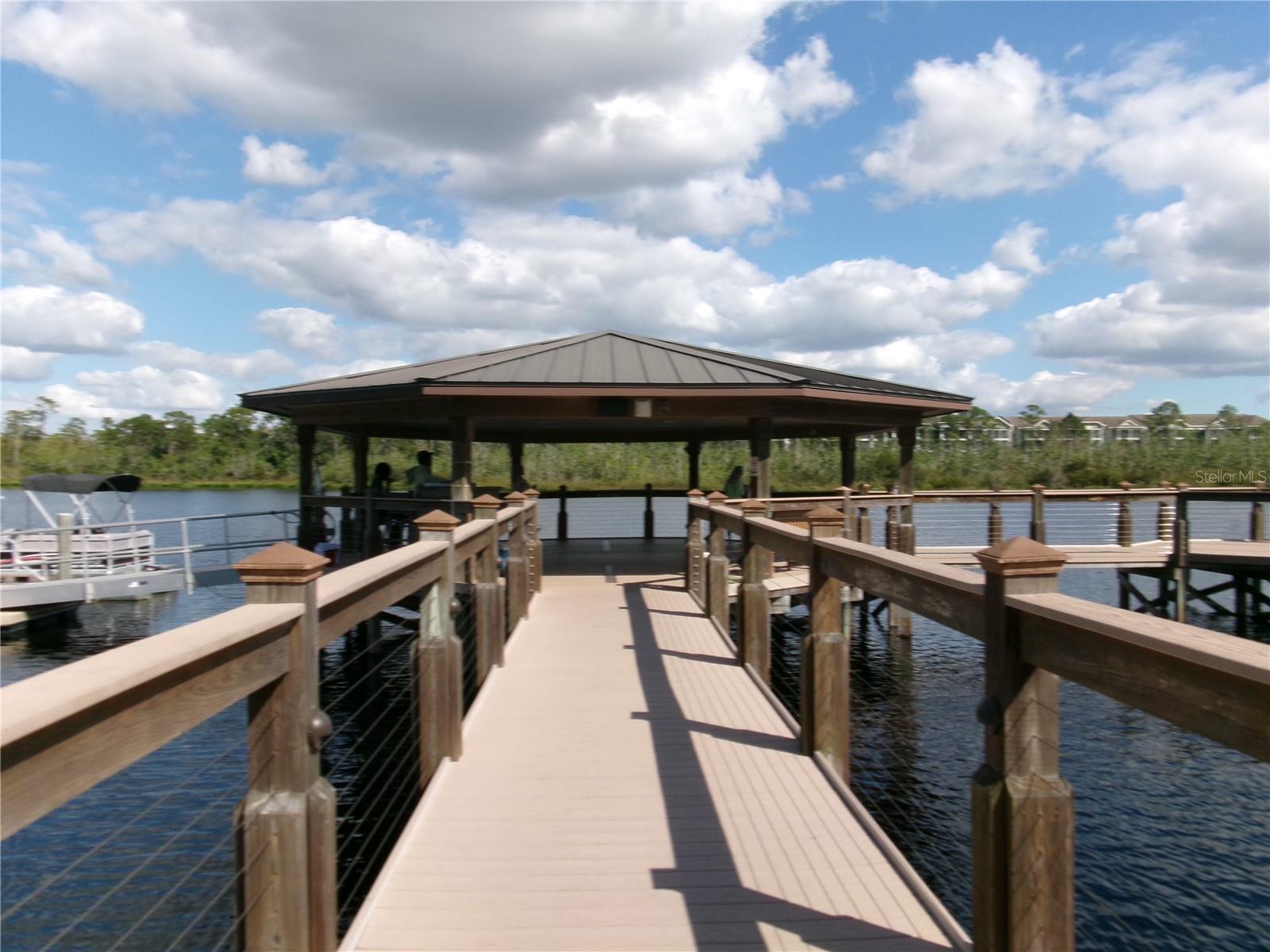 Covered dock - 14501 GROVE RESORT AVE #1612, WINTER GARDEN