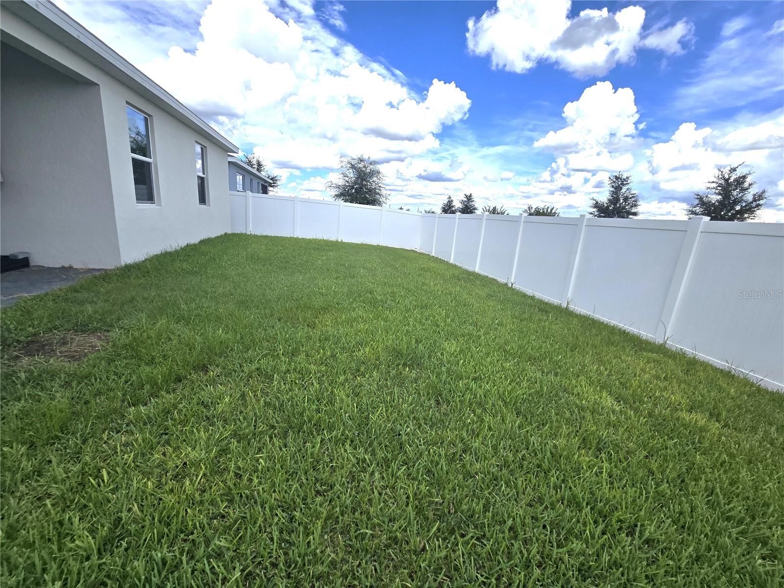 Backyard - 1225 TUPELO TRL, HAINES CITY