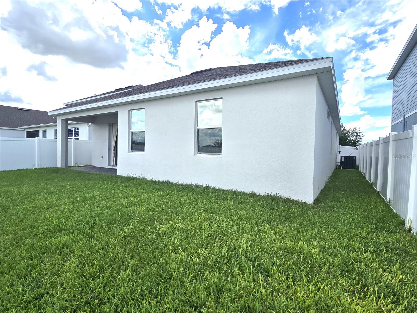 Back of house - 1225 TUPELO TRL, HAINES CITY