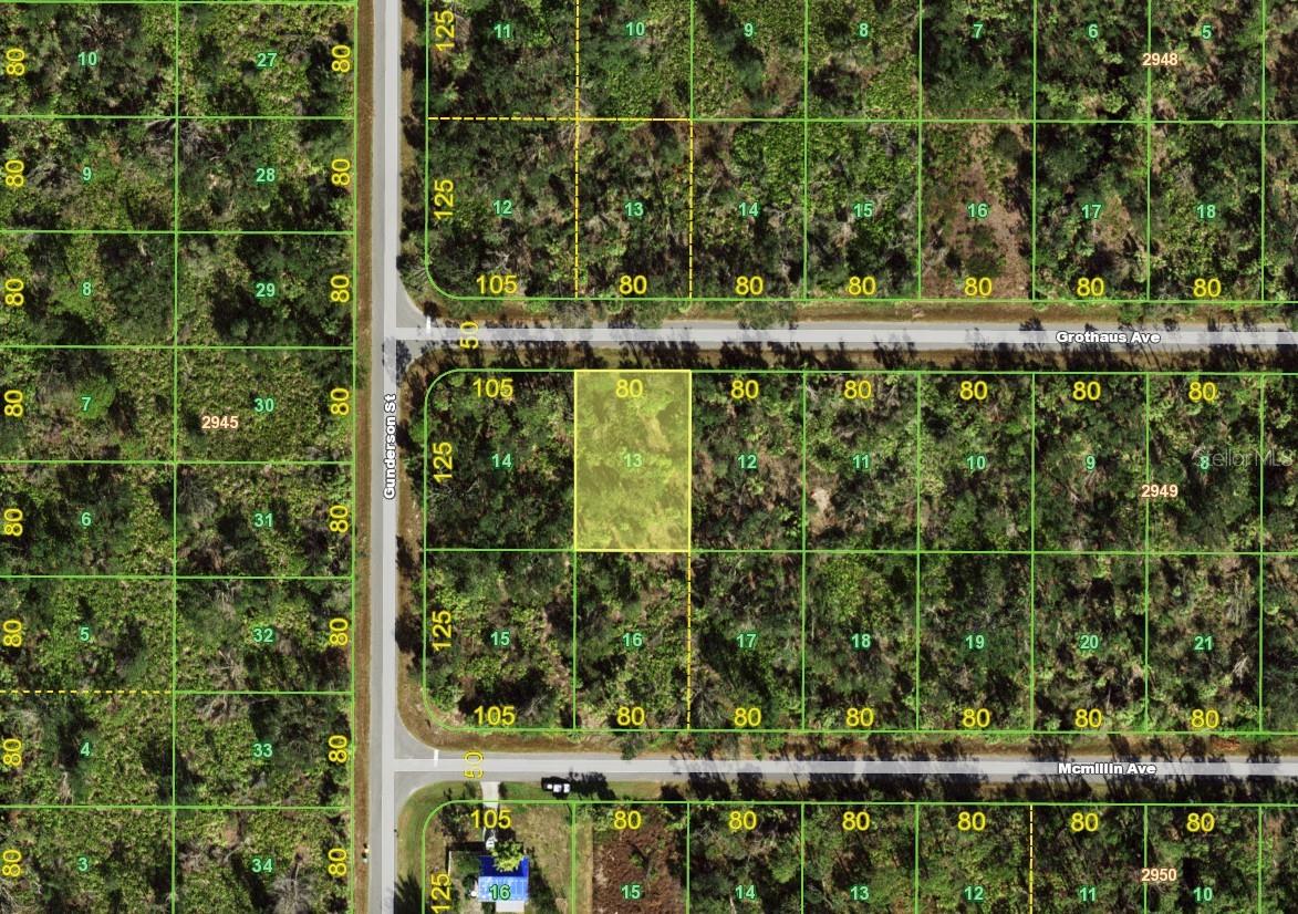 Land at 14433 GROTHAUS AVE, PORT CHARLOTTE, photo 2 of 2