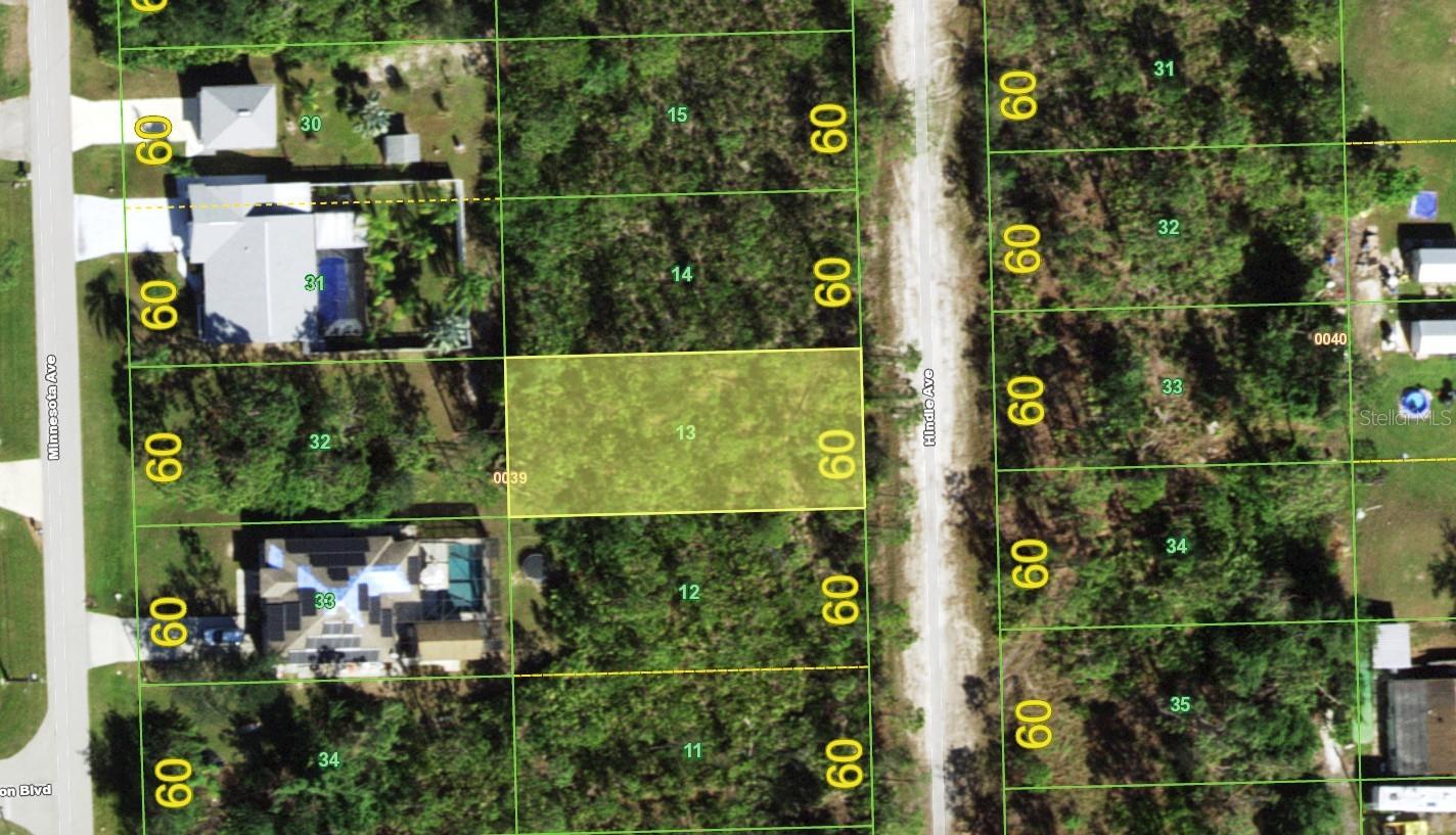 Land at 12195 HINDLE AVE, PUNTA GORDA, photo 2 of 2