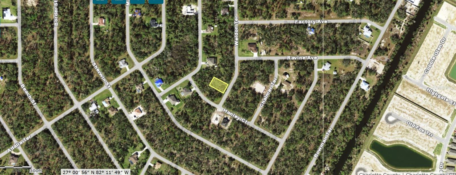 Land at 1145 WELDON TER, PORT CHARLOTTE, photo 2 of 2