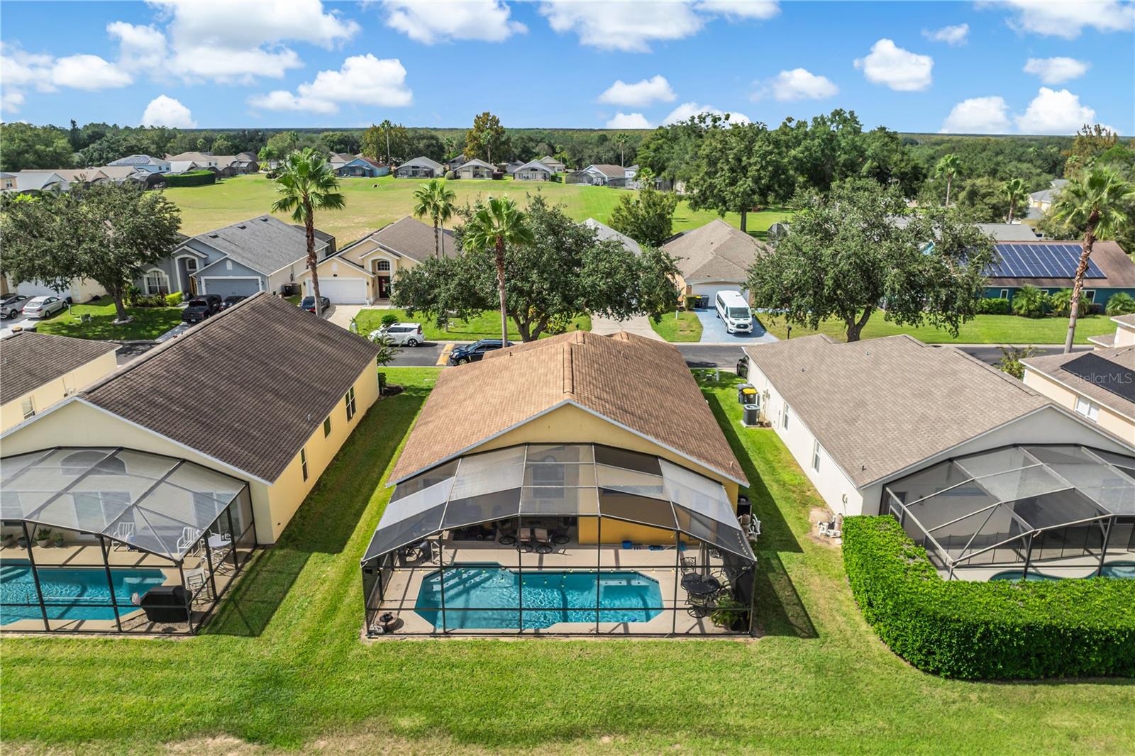 Back of house - 134 LANGHAM DR, DAVENPORT