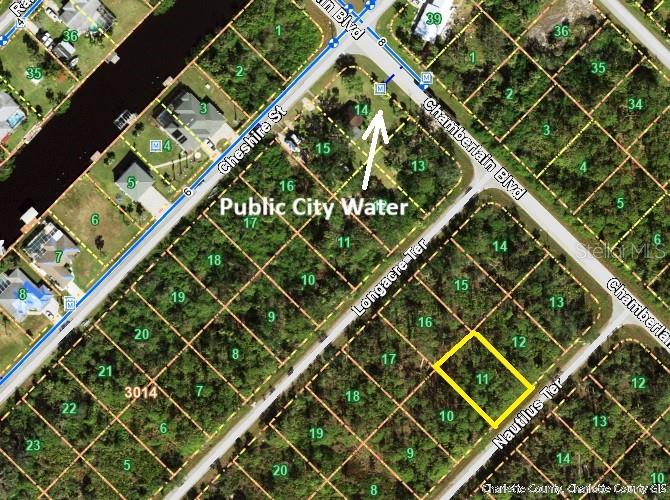 Land at 1021 NAUTILUS TER, PORT CHARLOTTE, photo 2 of 4