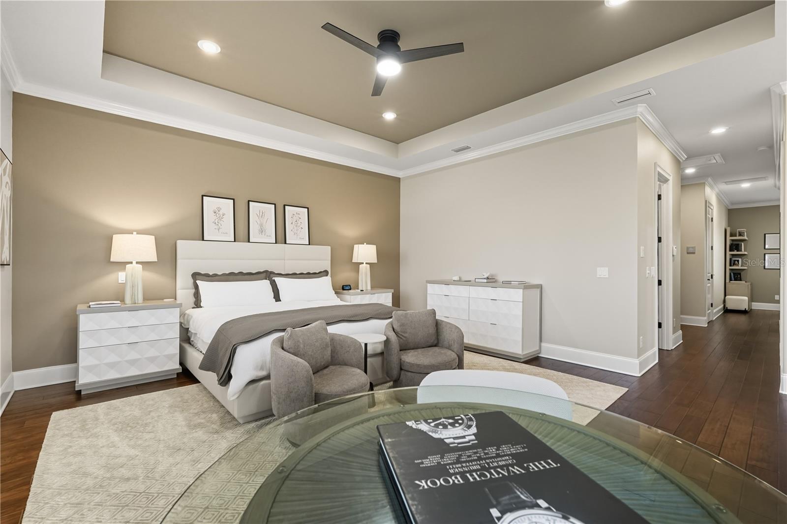 Master bedroom - 355 OCEAN CREST DR, PALM COAST