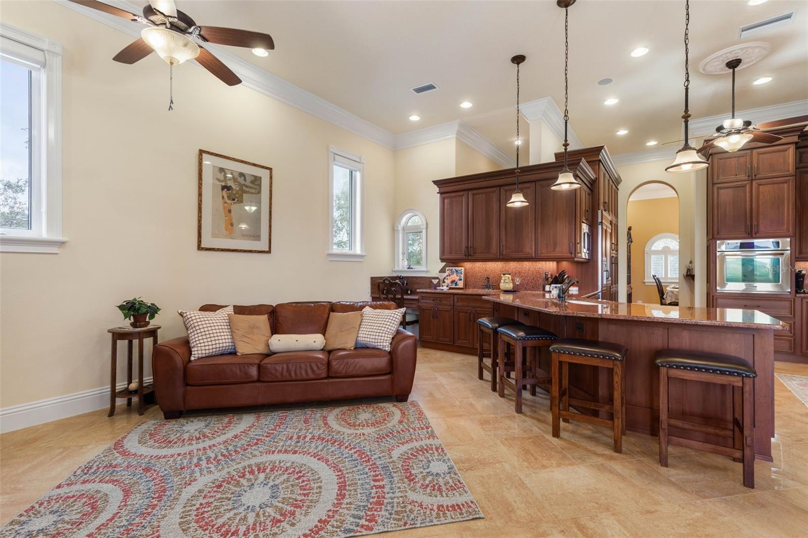 Family room off of kitchen - 44 OCEAN OAKS LN, PALM COAST