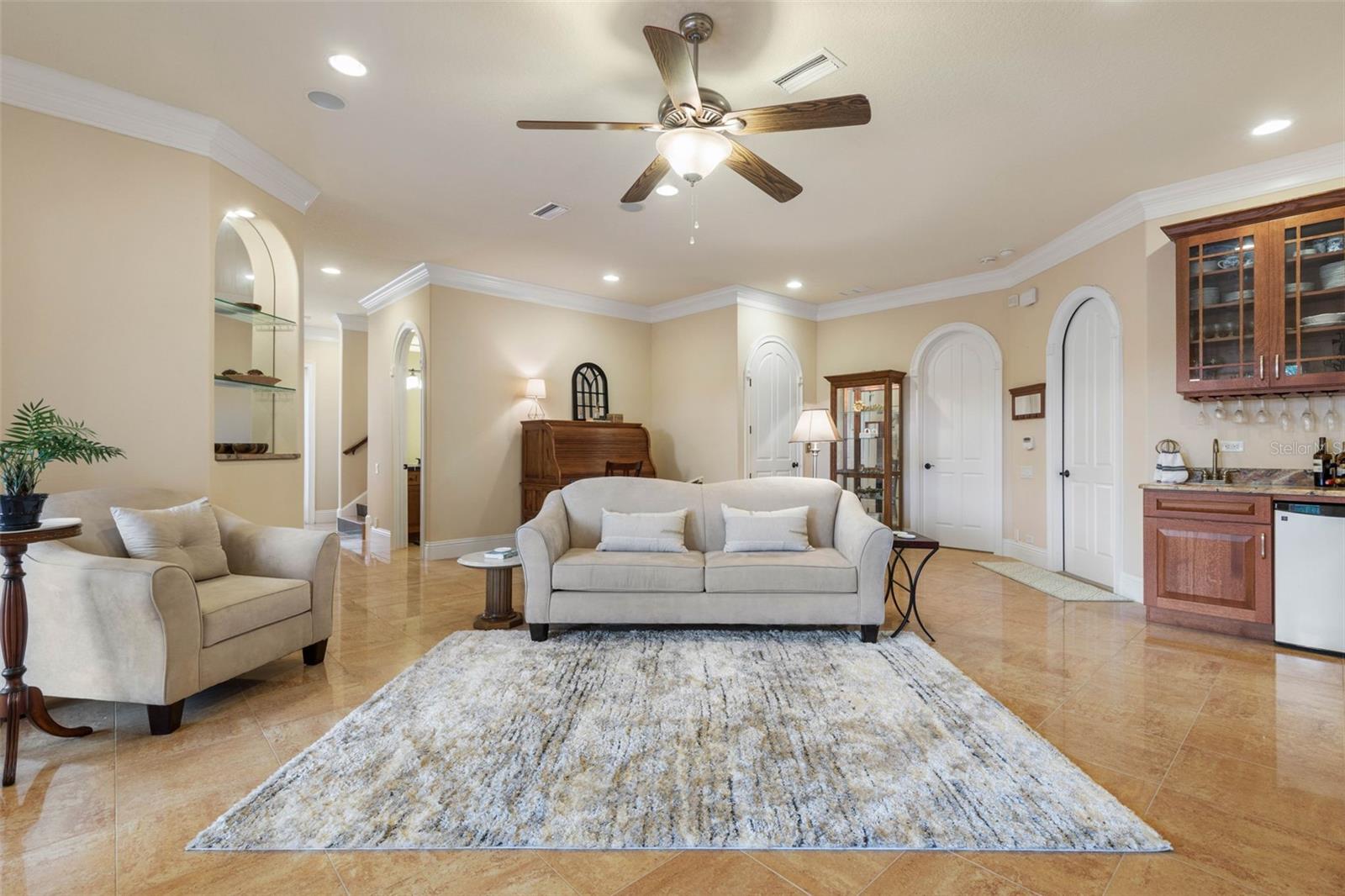 Family room - 44 OCEAN OAKS LN, PALM COAST