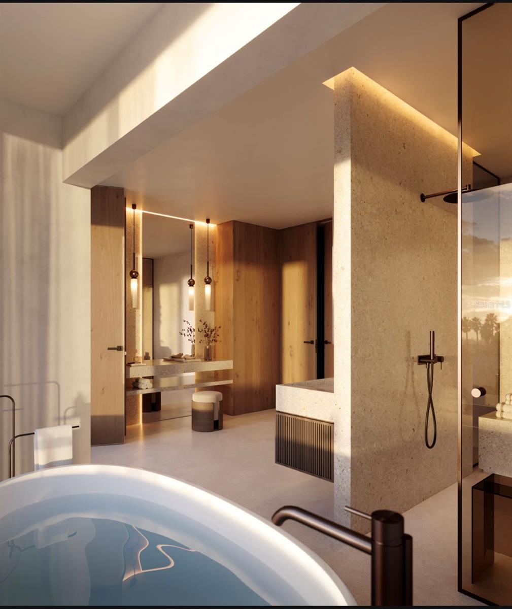 Primary Bathroom - 6645 N OCEAN SHORE BLVD #5B, PALM COAST