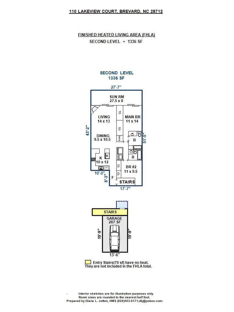 110 Lakeview Court Floor Plan - 110 Lakeview Court, Brevard