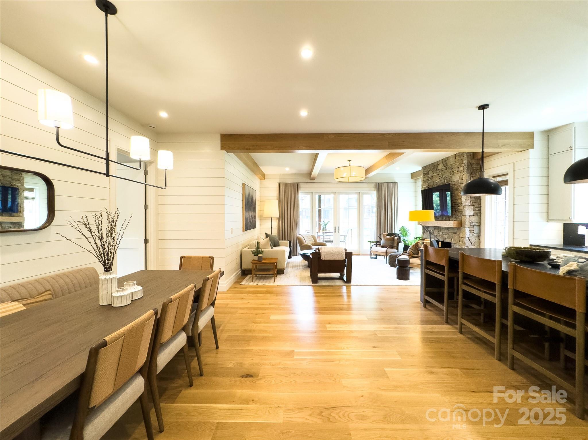 Laurel Model-Open Concept Living Area - 143 Lodestone Drive, Sylva