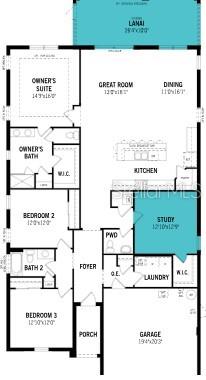 Floor Plan - 5016 124TH AVE E, PARRISH