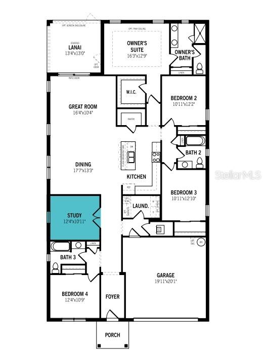 Floor Plan - 5038 125TH AVE E, PARRISH