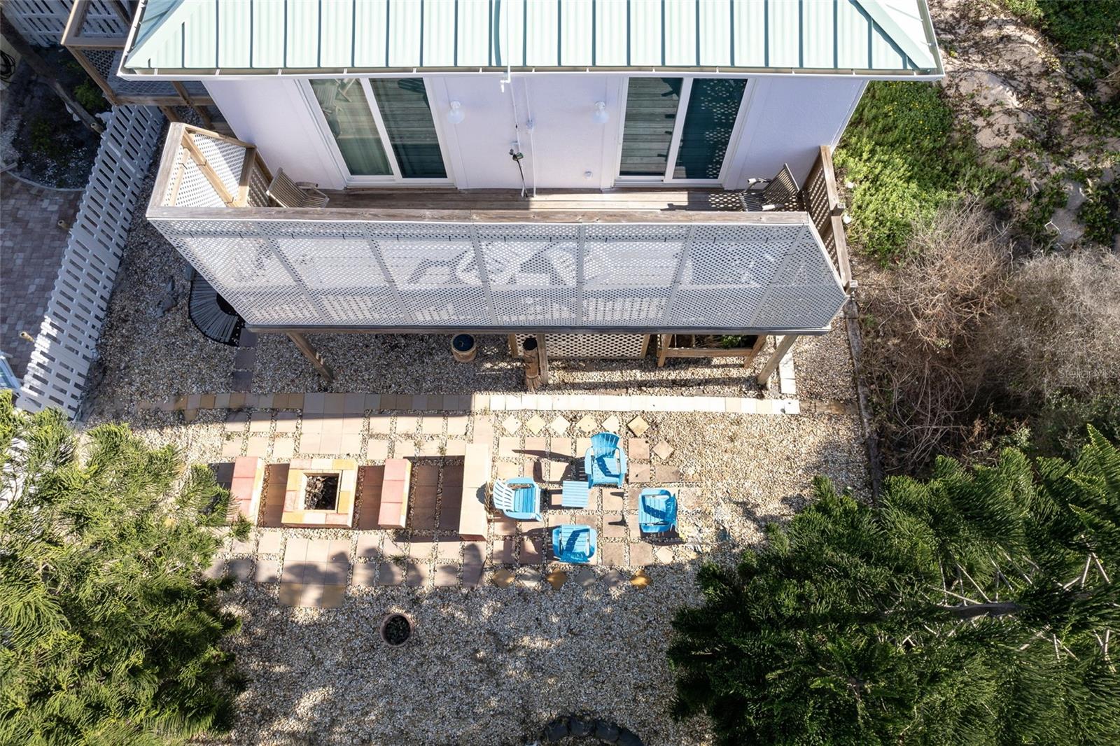 From above, the property unfolds like a private coastal sanctuary — perfectly blending outdoor leisure with natural beauty. - 6618 S ATLANTIC AVE, NEW SMYRNA BEACH