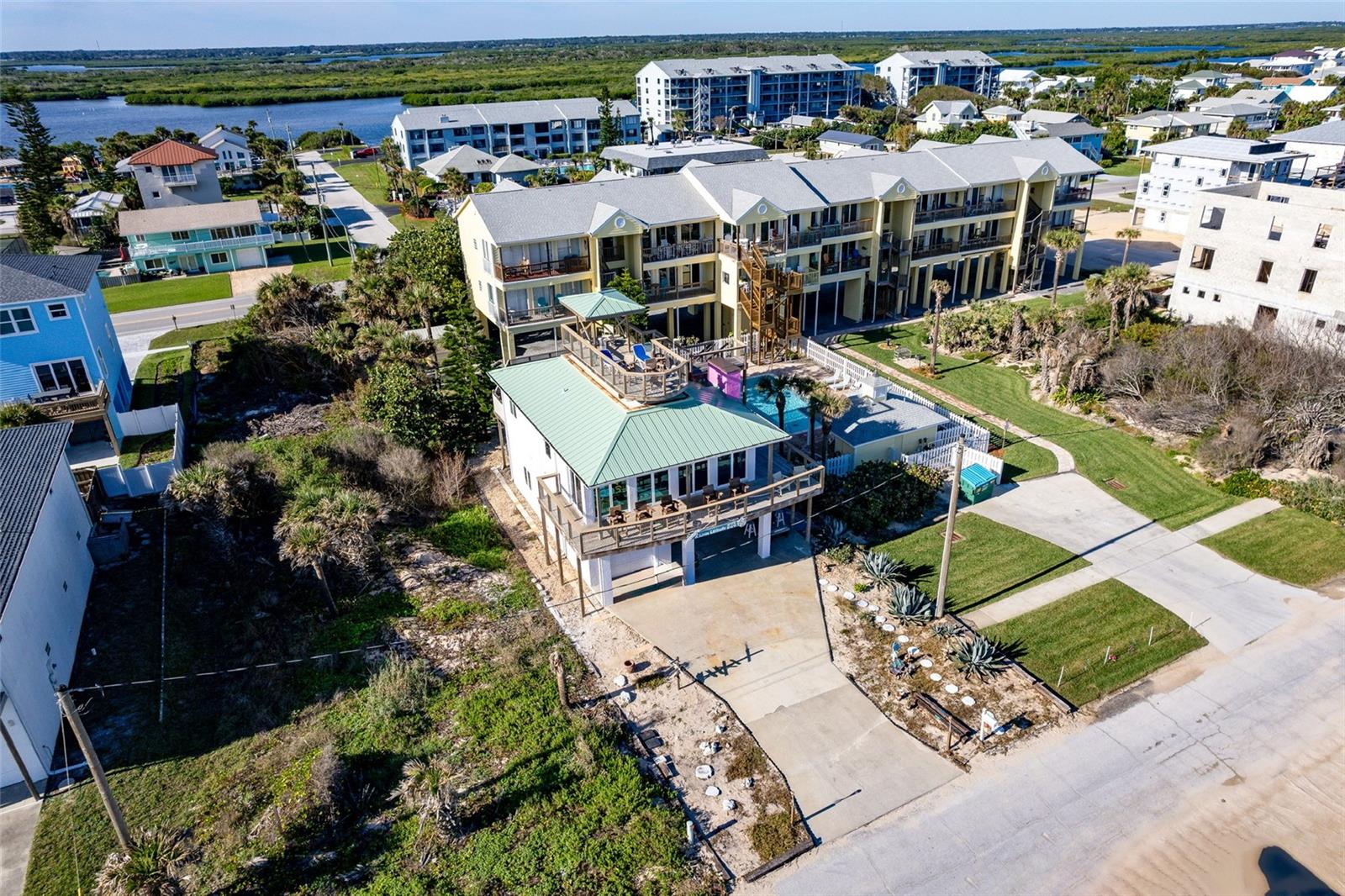 West views of the Indian River/Intracoastal Waterway - 6618 S ATLANTIC AVE, NEW SMYRNA BEACH