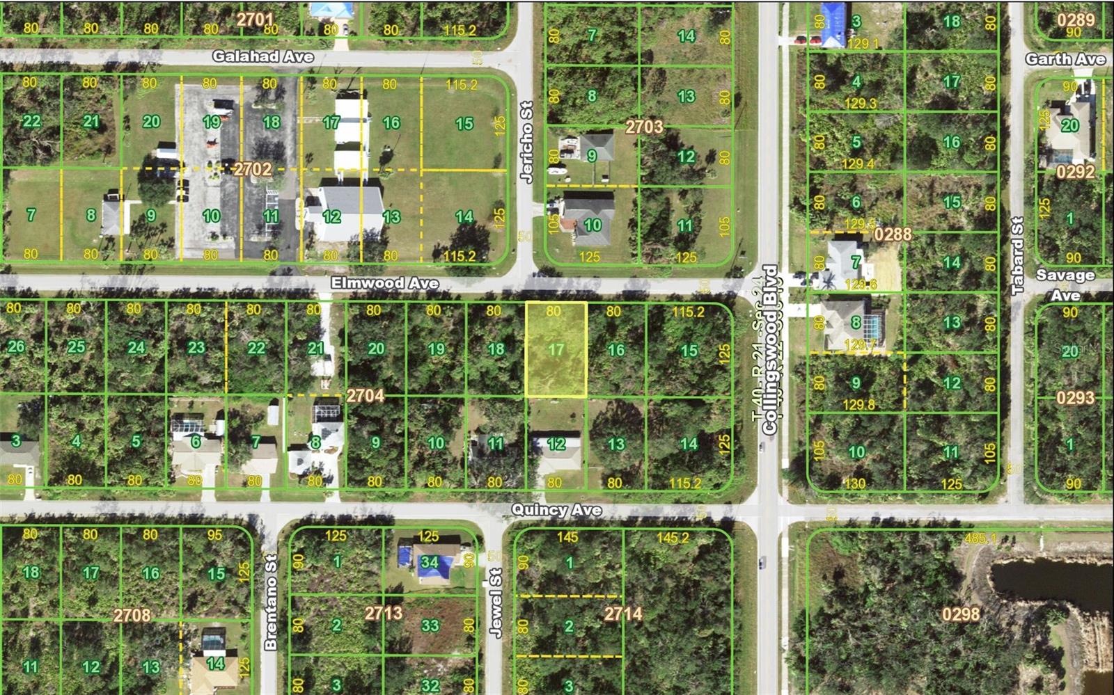 Land at 17517 ELMWOOD AVE, PORT CHARLOTTE, photo 2 of 6