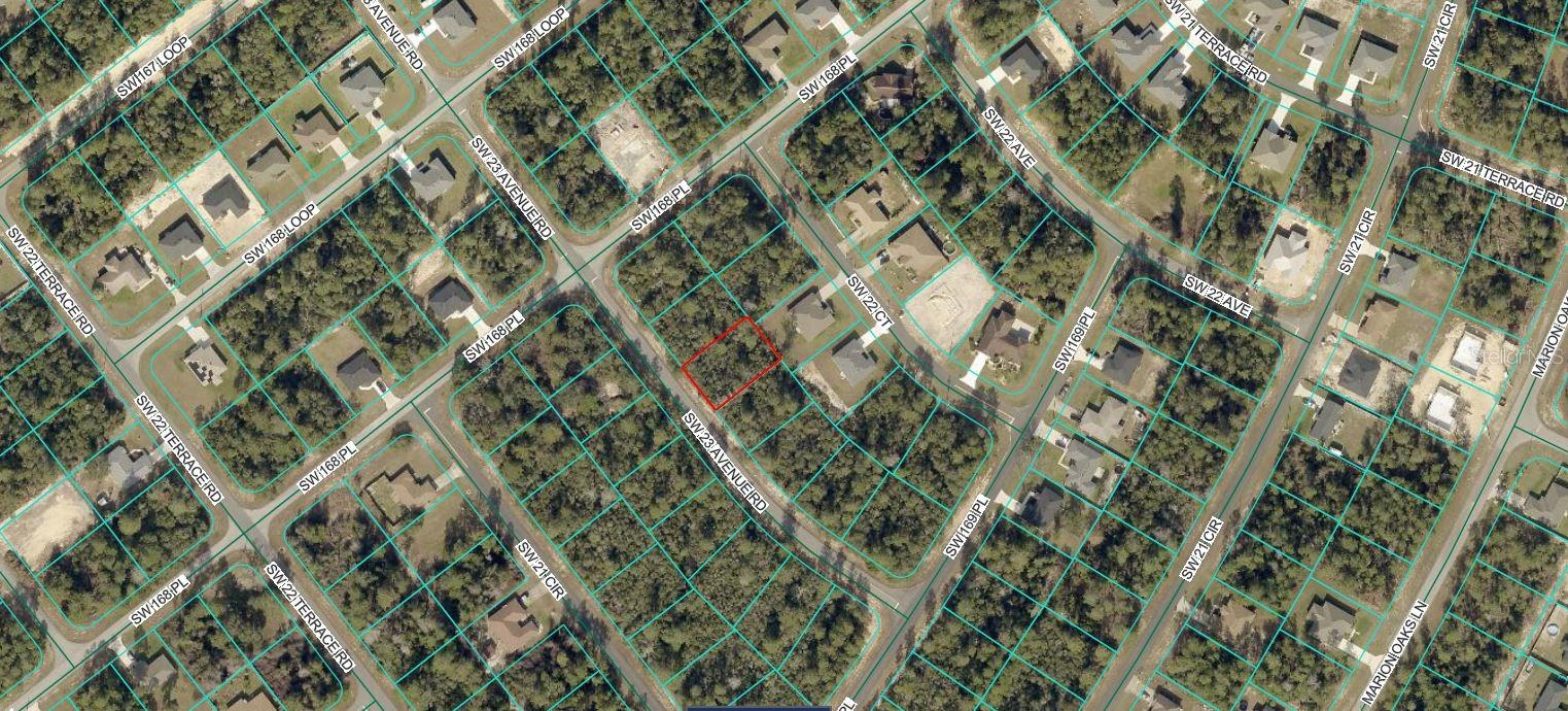 GIS MAP - Aerial - 16859 SW 23RD AVENUE RD, OCALA