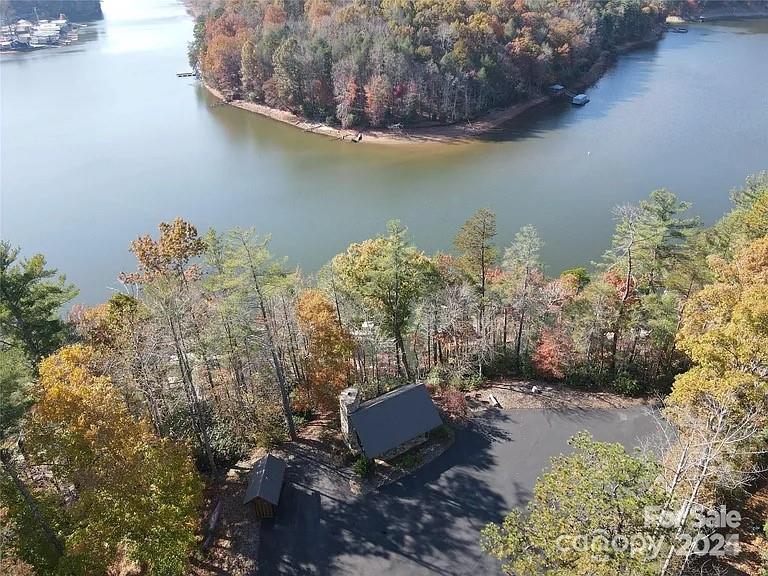 aerial street view - 152 Dockside Drive, Nebo