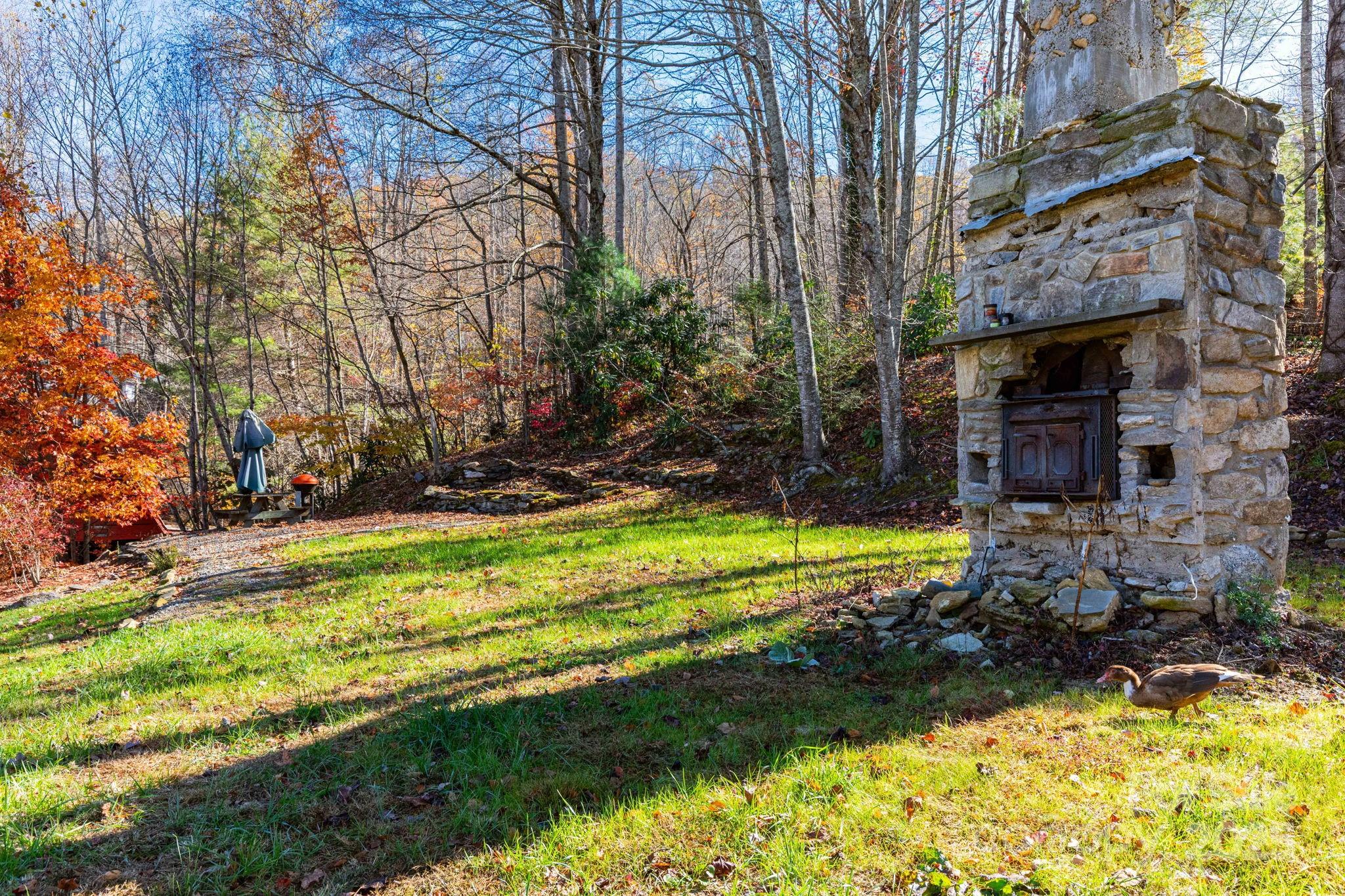 Old farmhouse chimney in common area - TBD Appaloosa Trail, Waynesville