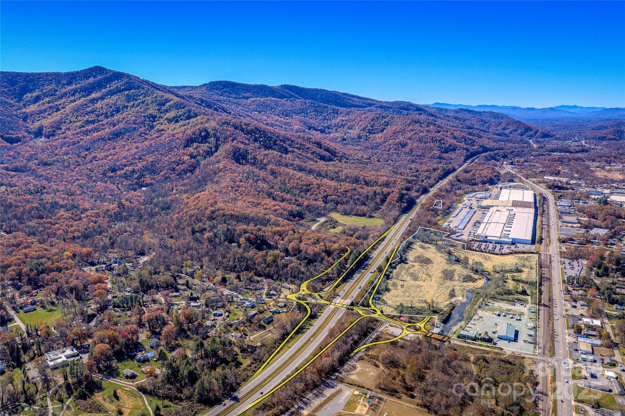 Unimproved Commercial at 865 Blue Ridge Road, Black Mountain, photo 3 of 6