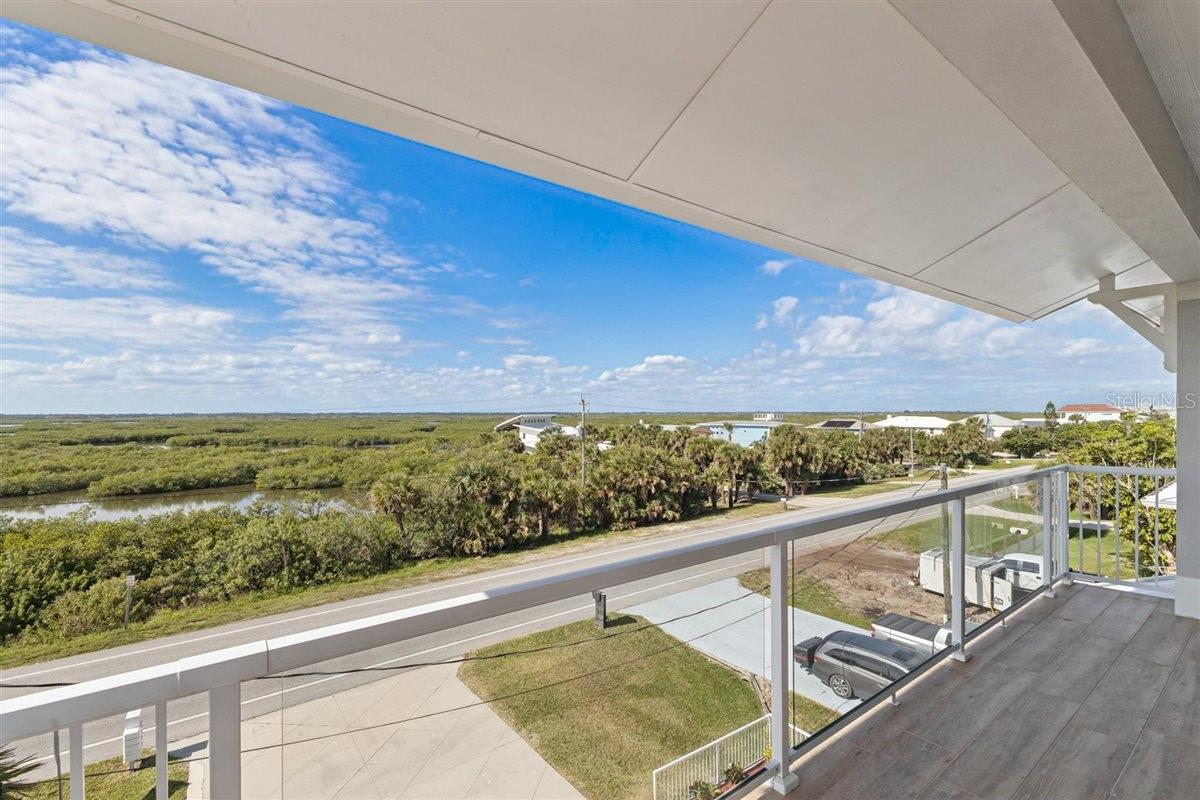 Balcony | West Views - 6191 TURTLEMOUND RD, NEW SMYRNA BEACH