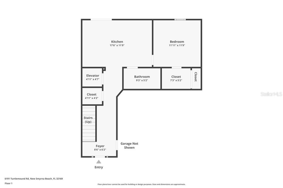 Floor Plan - 6191 TURTLEMOUND RD, NEW SMYRNA BEACH