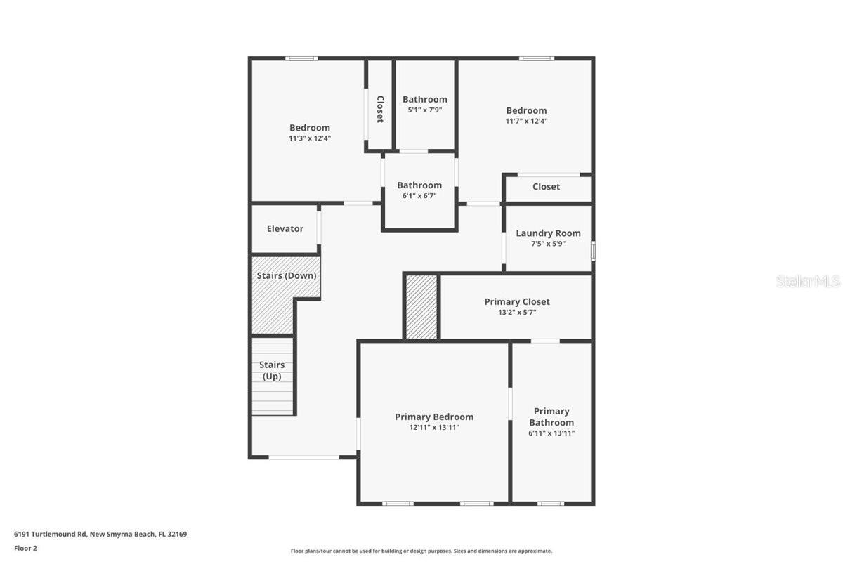 Floor Plan - 6191 TURTLEMOUND RD, NEW SMYRNA BEACH