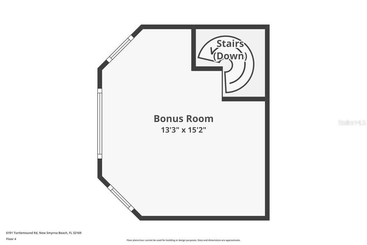 Floor Plan - 6191 TURTLEMOUND RD, NEW SMYRNA BEACH