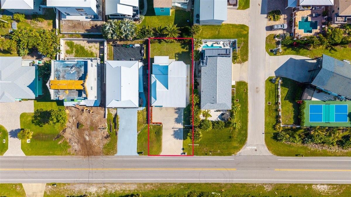 Birds eye view - 6191 TURTLEMOUND RD, NEW SMYRNA BEACH