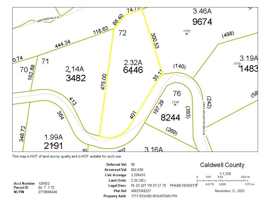 Lot at 2.32 acres Lot 72, 1711 Round Mountain Parkway, Lenoir, photo 6 of 41