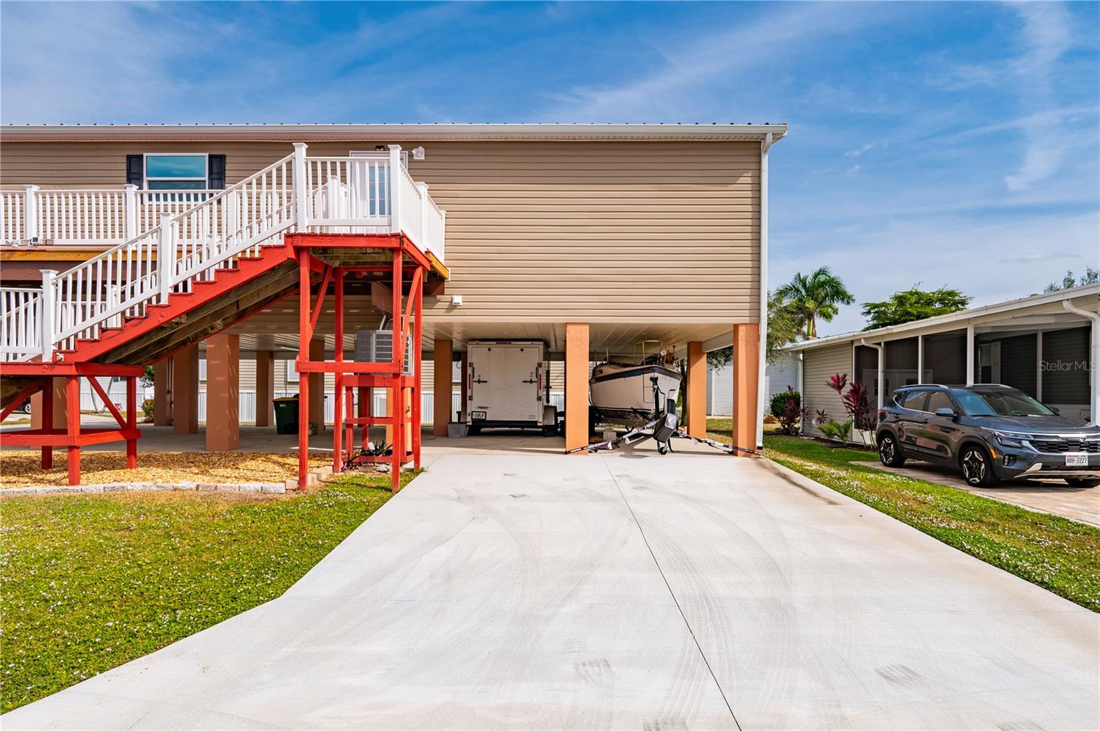 New Parking pad - 67 WINDMILL BLVD, PUNTA GORDA