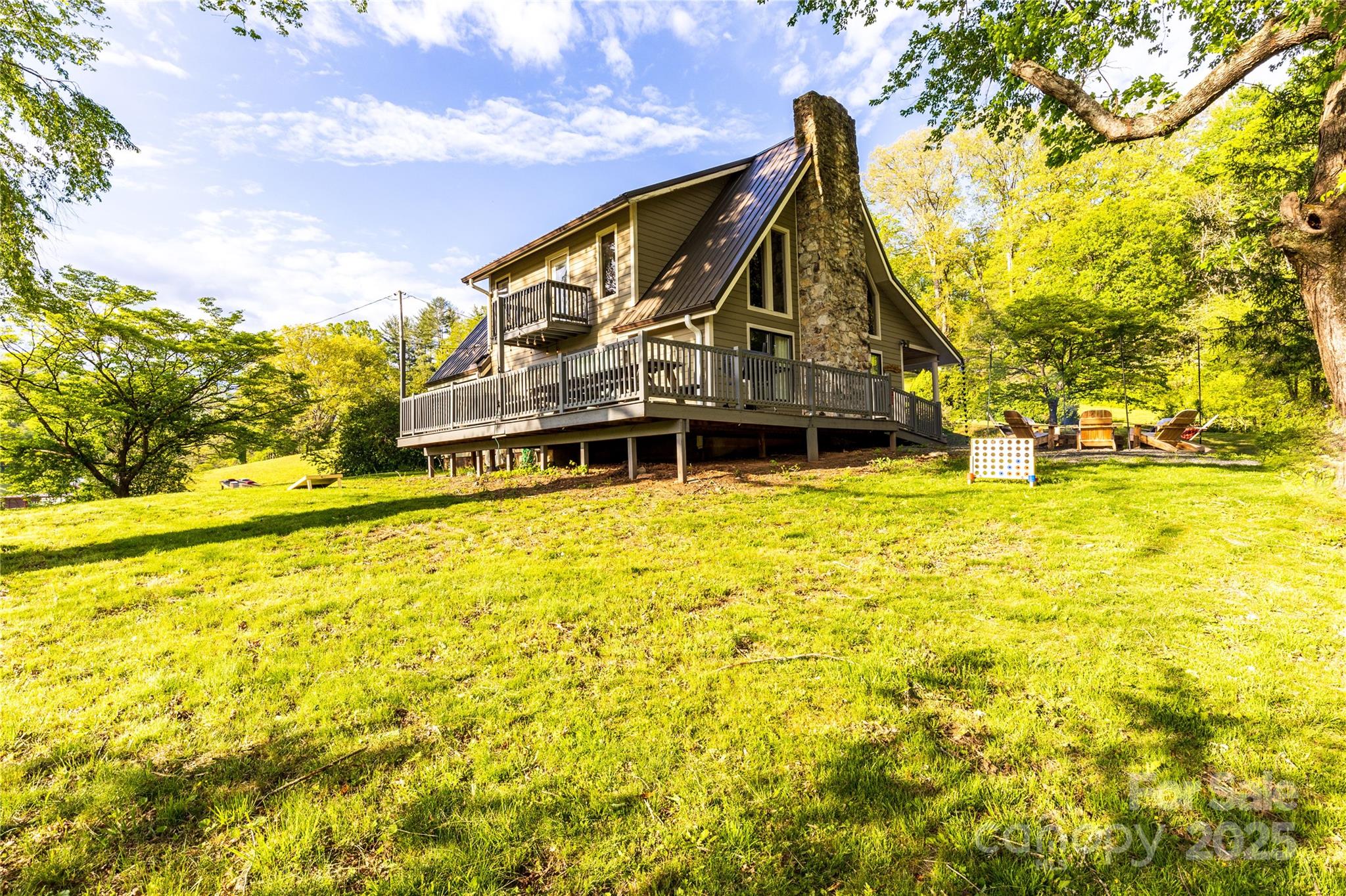 Large level yard! - 540 Toot Hollow Road, Bryson City