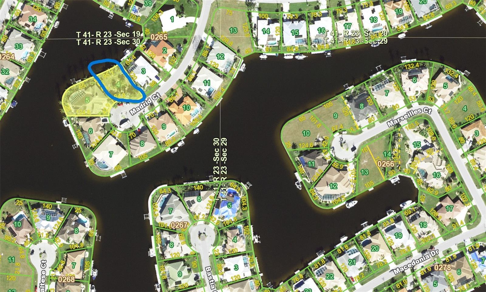 Land at 3907 MADRID CT, PUNTA GORDA, photo 9 of 9