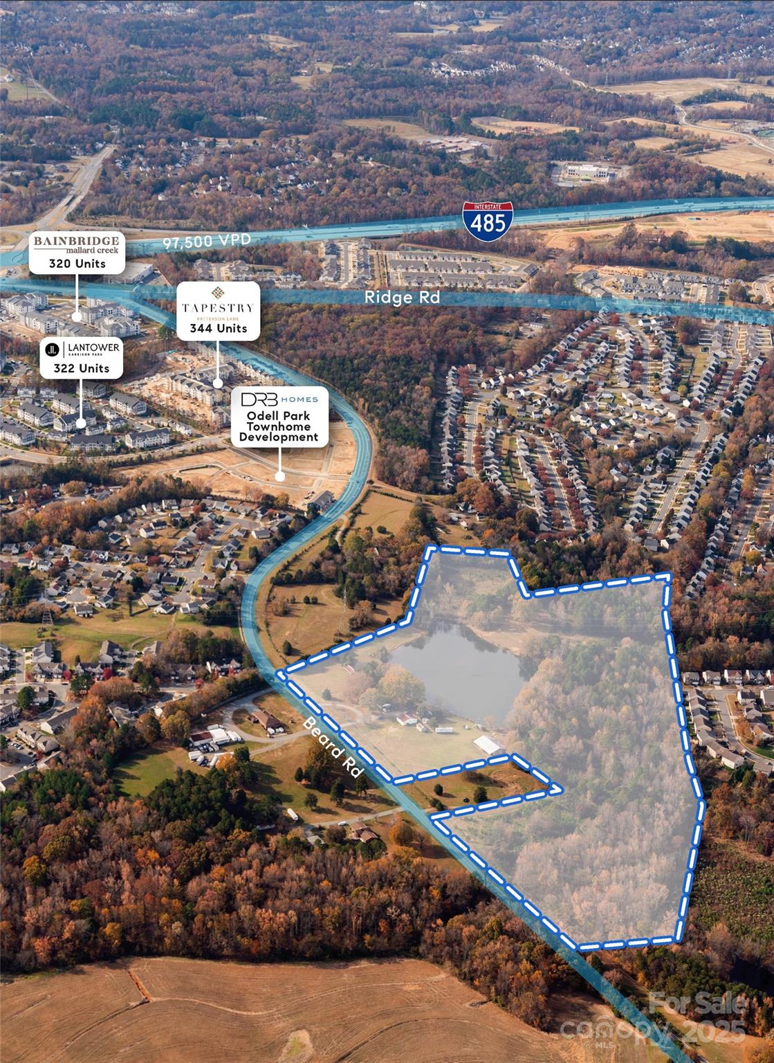 Unimproved Commercial at 3501 Beard Road, Charlotte, photo 3 of 5