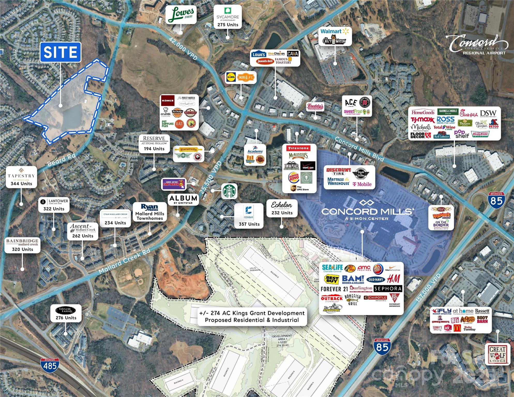 Unimproved Commercial at 3501 Beard Road, Charlotte, photo 5 of 5