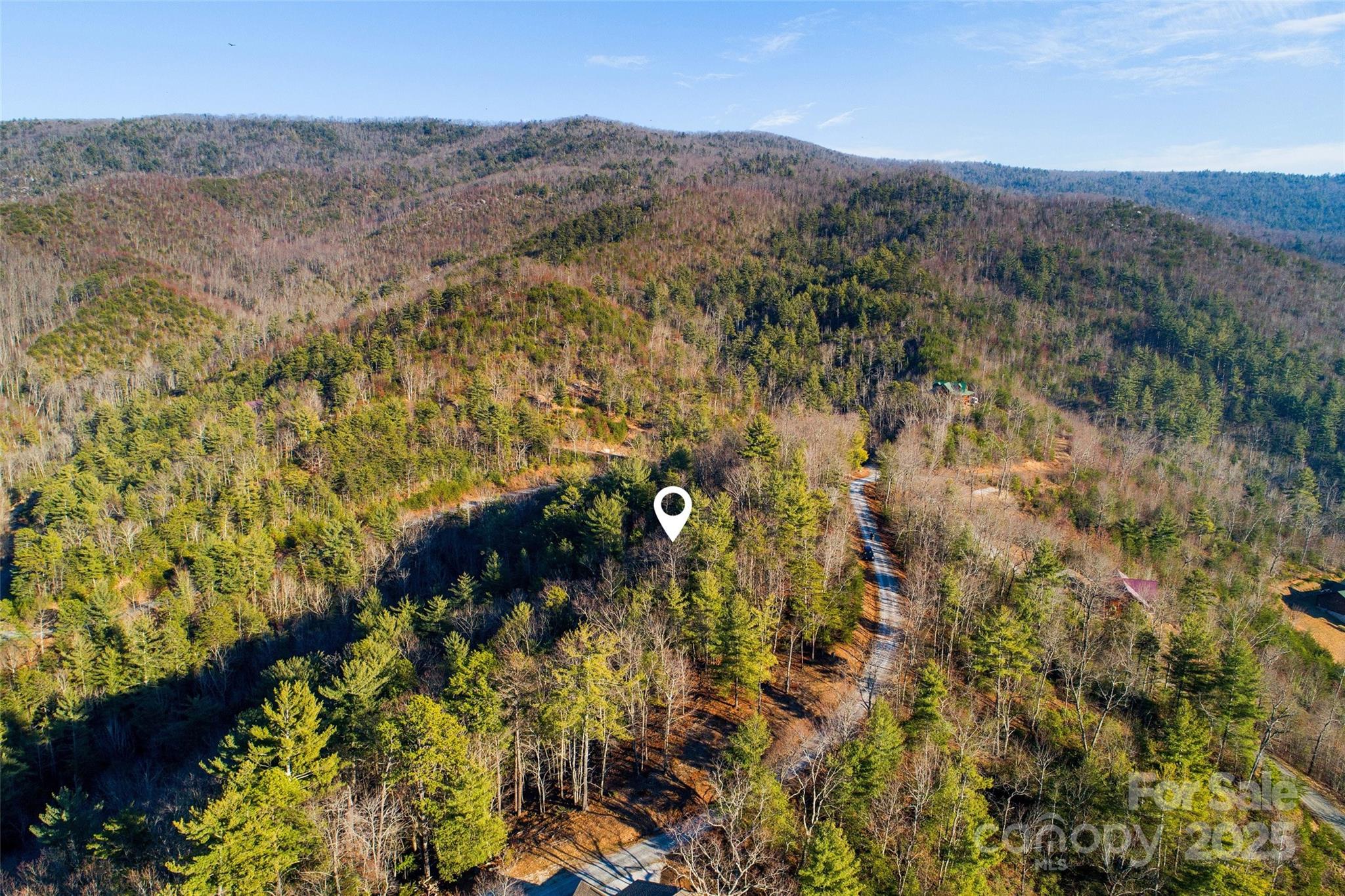 Drone shot looking to the east. - Lot #45 Fox Ridge Trail, Marion