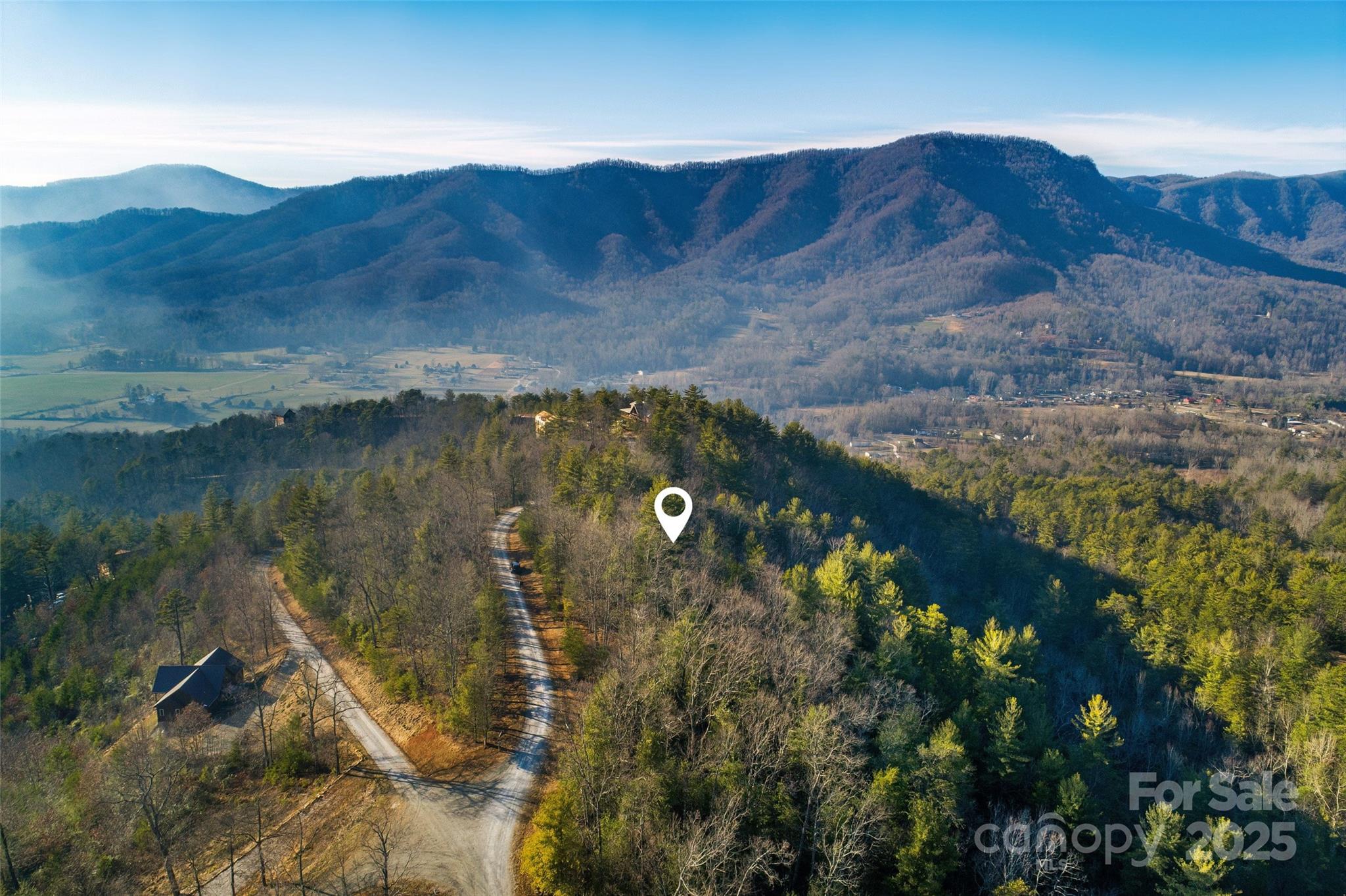 Drone shot looking to the west. - Lot #45 Fox Ridge Trail, Marion