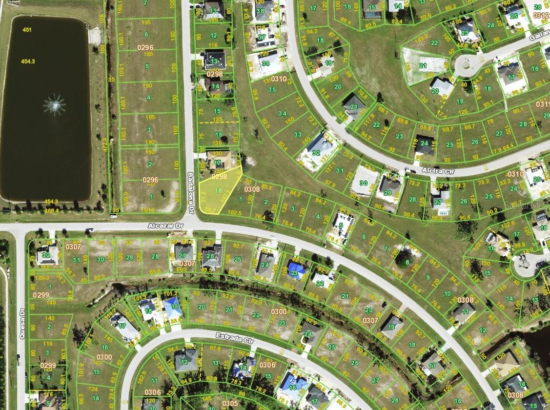 Land at 16174 BADALONA DR, PUNTA GORDA, photo 2 of 3