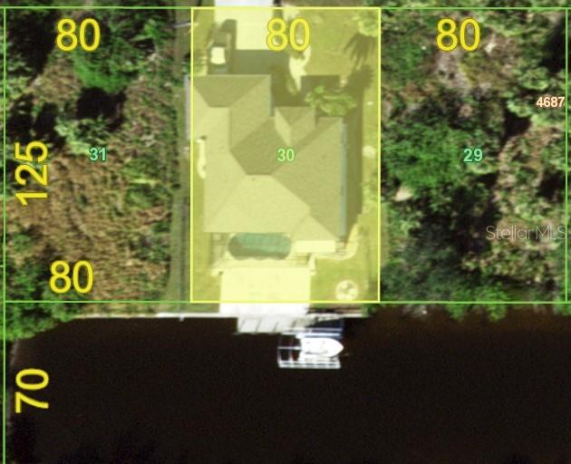 AERIAL VIEW - 18029 OHARA DR, PORT CHARLOTTE