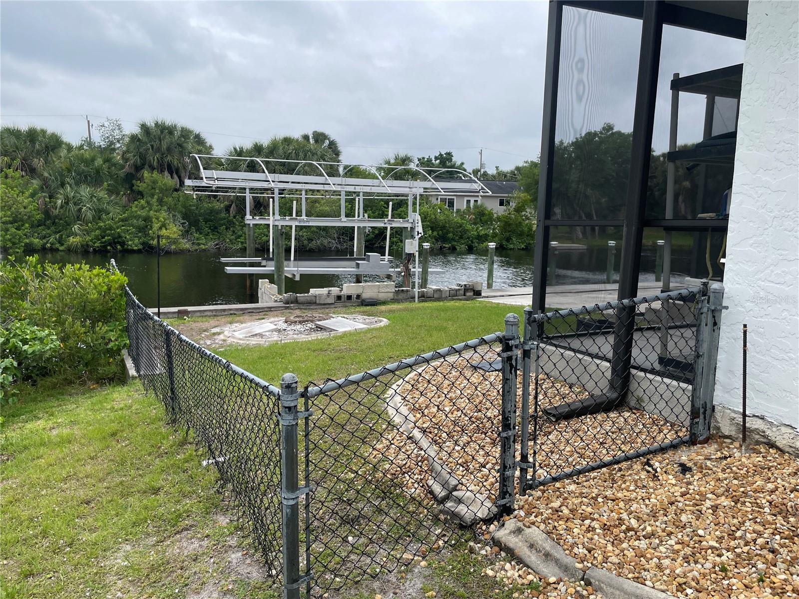 CHAIN LINK FENCE - 18029 OHARA DR, PORT CHARLOTTE