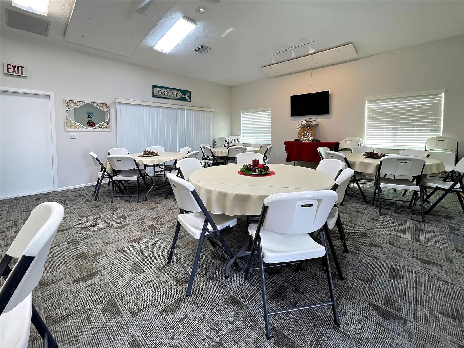 inside clubhouse - 6527 HAMLET DR #26B, ENGLEWOOD
