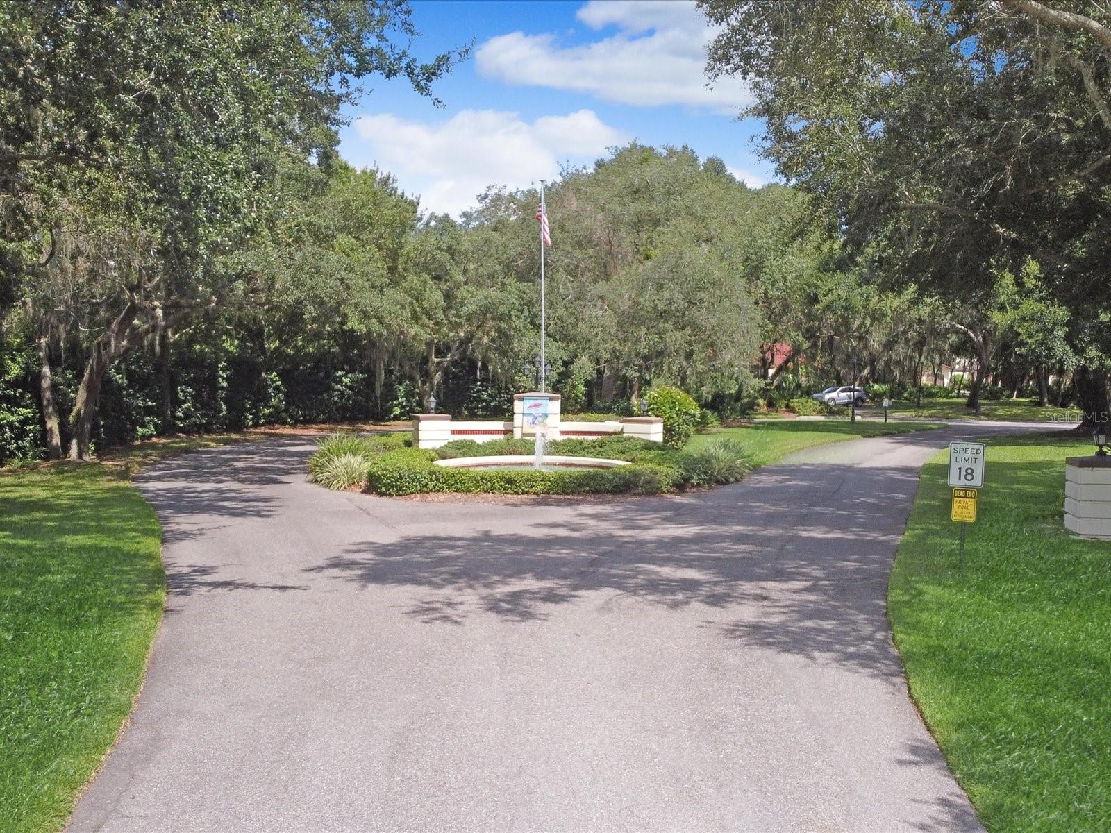 The entrance to CLUB ESTATES - 112 COVENTRY LN, HAINES CITY