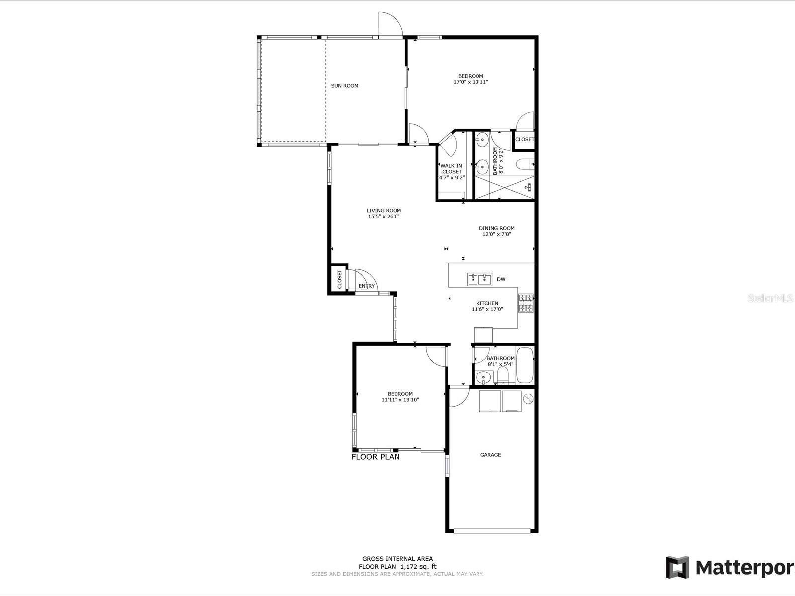 Interior floor plan - 112 COVENTRY LN, HAINES CITY