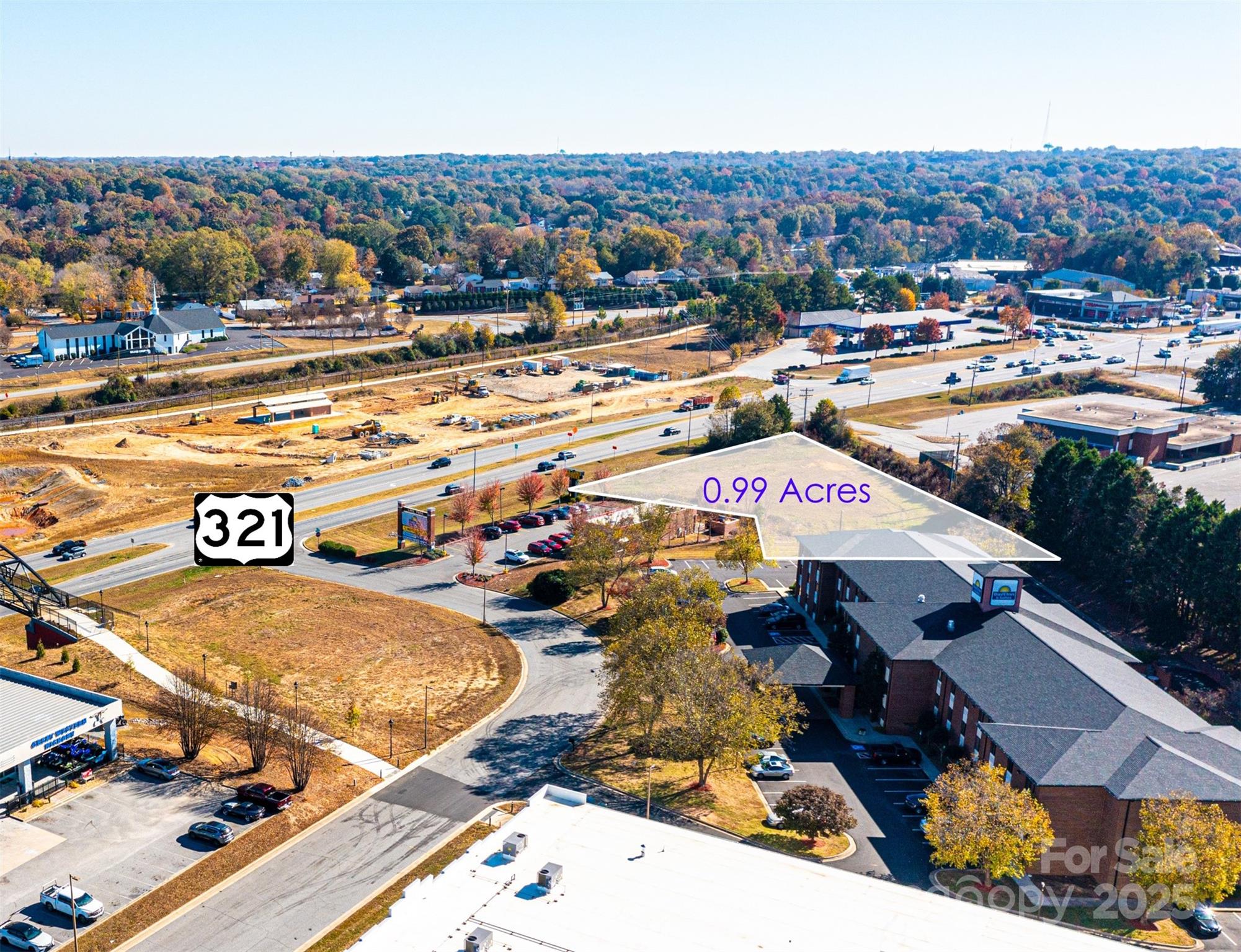 Unimproved Commercial at 1241 US 321 Highway NW, Hickory, photo 3 of 8