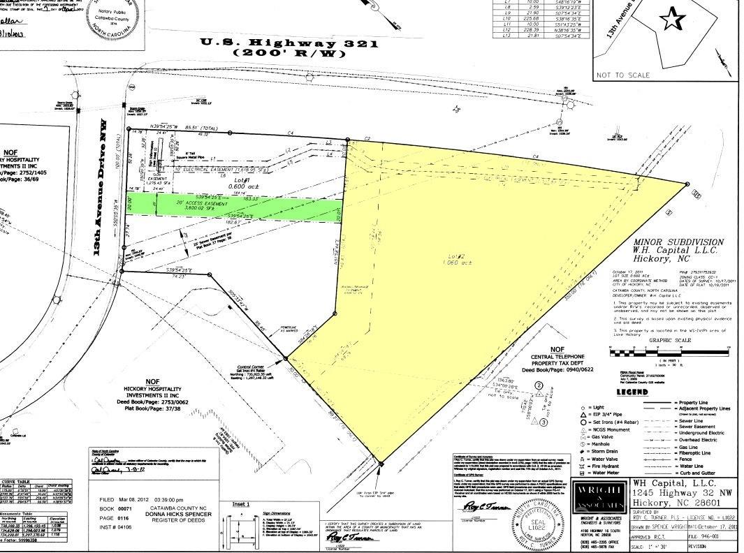 Unimproved Commercial at 1241 US 321 Highway NW, Hickory, photo 7 of 8