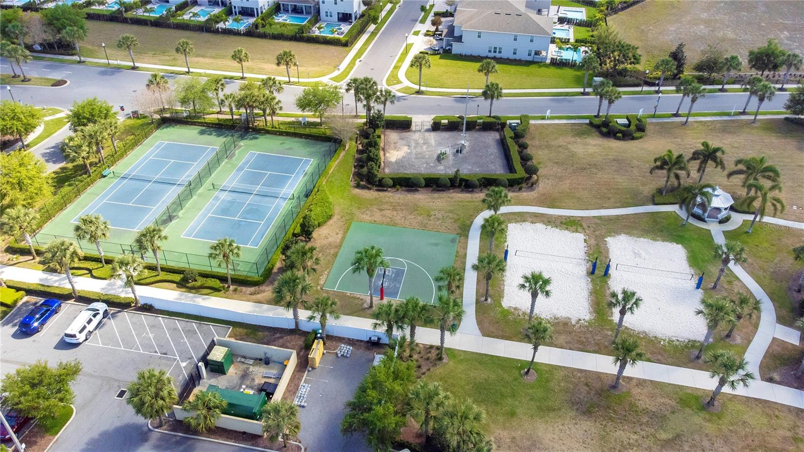 Outdoor Park with Sand Volleyball, Basketball and Tennis Courts - 7639 WILMINGTON LOOP, KISSIMMEE