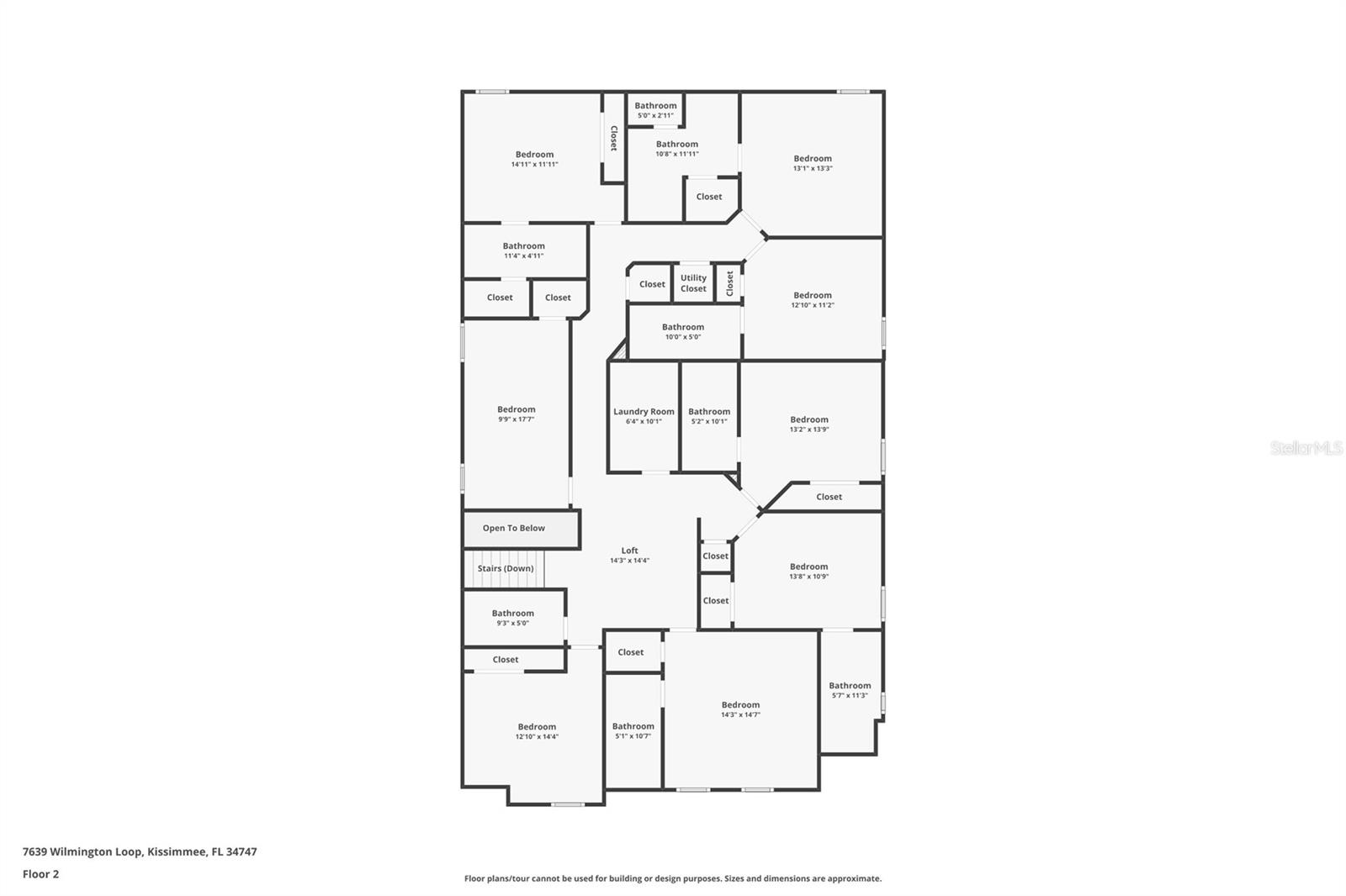 Second Floor - 7639 WILMINGTON LOOP, KISSIMMEE