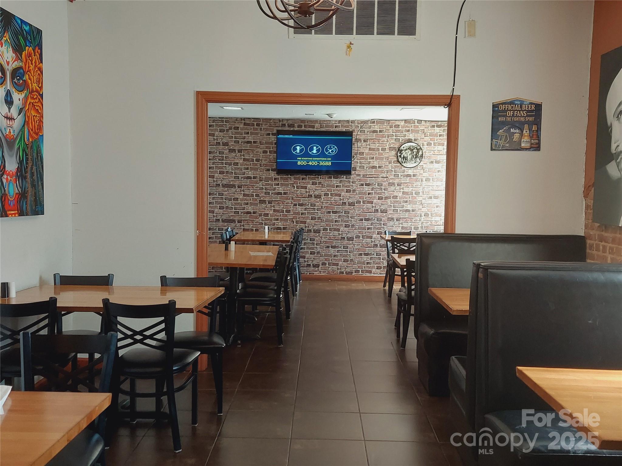 Restaurant interior - 853 Merrimon Avenue, Asheville
