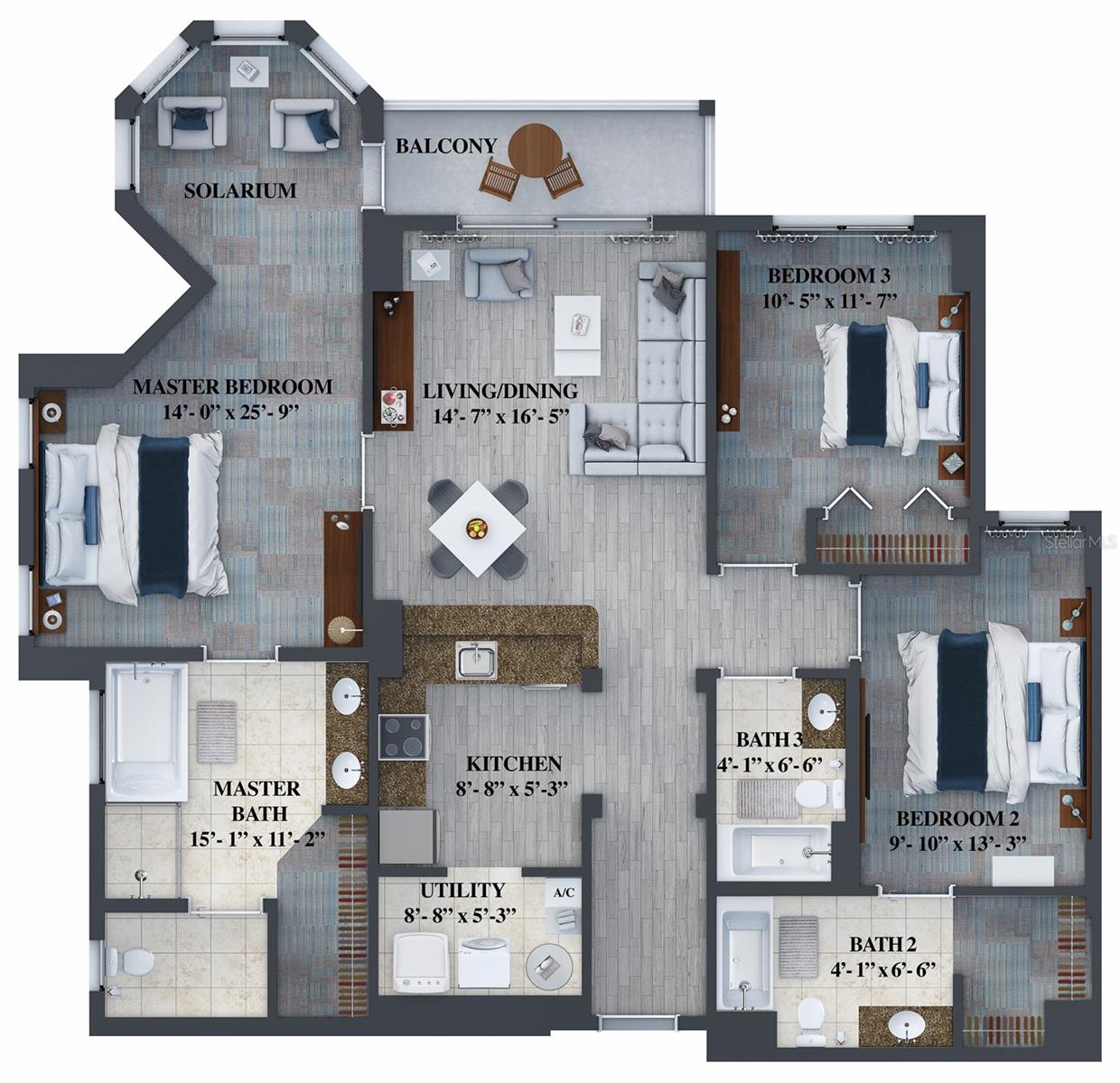 Condominium at 14501 GROVE RESORT AVE #1622, WINTER GARDEN, photo 9 of 54